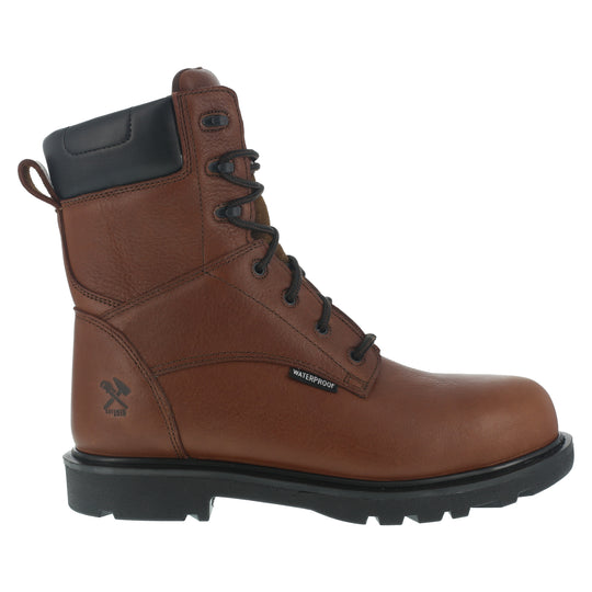Iron Age Hauler Bota de Trabajo para Hombre, 8 Pulgadas, Impermeable, Punta Compuesta - Café - IA0180 - Imagen 2