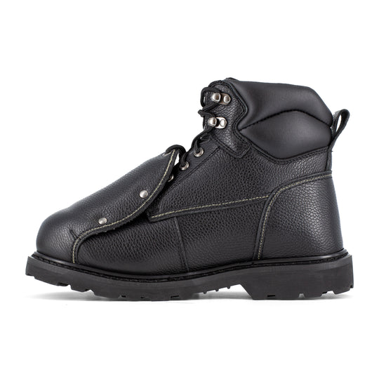 Iron Age Men's Groundbreaker 6" Steel Toe External Work Boot - Black - IA5016 - Overlook Boots