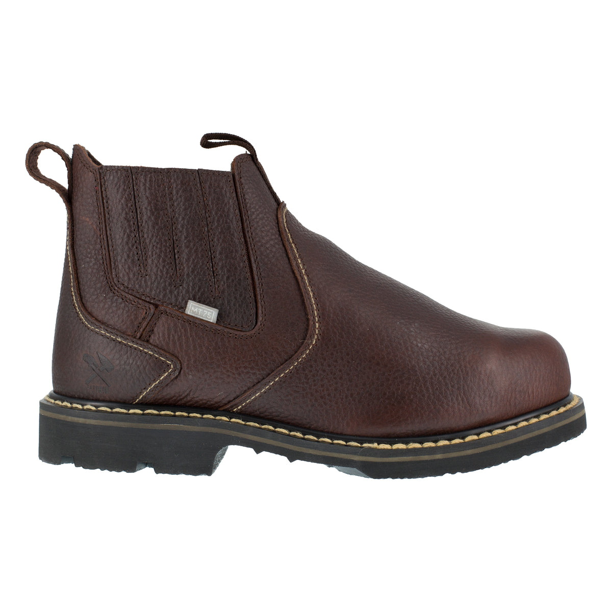 Iron Age Men's Groundbreaker 6" Steel Toe CushGuard Metguard Work Boot - Brown - IA5018 7 / Medium / Brown - Overlook Boots