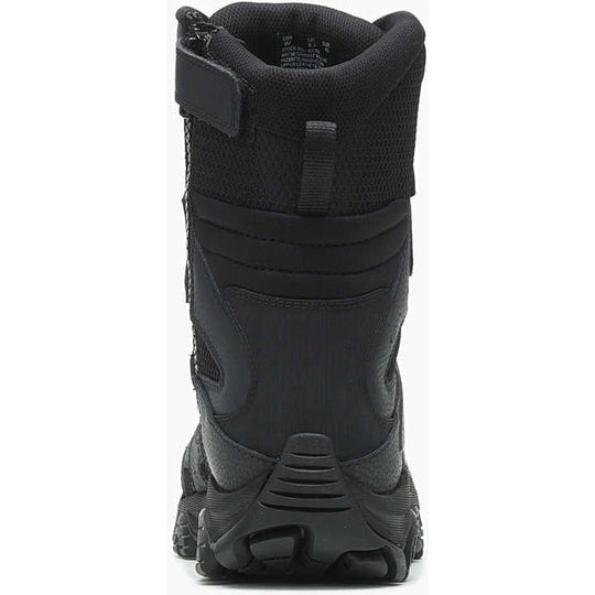 Merrell Work Men's Moab 3.8" Tactical Zip WP Hiking Boot -Black- J003907 - Overlook Boots