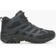 Merrell Work Men's Moab 3 Mid Tactical WP Hiking Boot -Black- J003911 - Overlook Boots