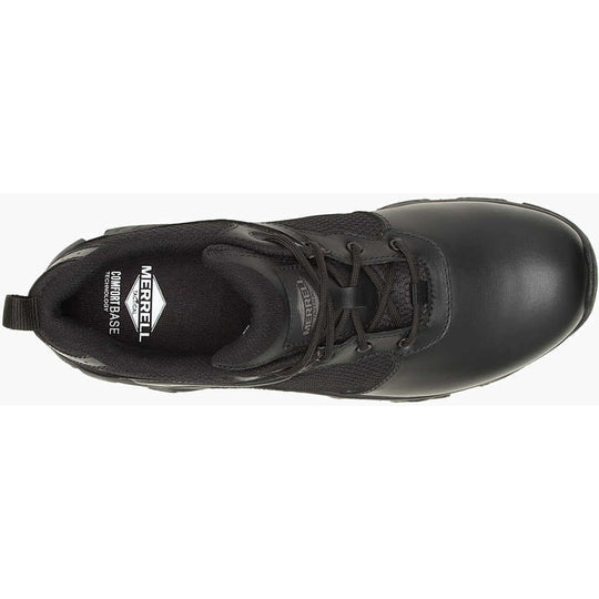 Merrell Work Men's Moab 3 Tactical WP Response Hiking Boot -Black- J003915 - Overlook Boots