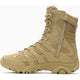 Merrell Work Men's Moab 3.8" Tactical Zip WP Hiking Boot -Coyote- J004107 - Overlook Boots