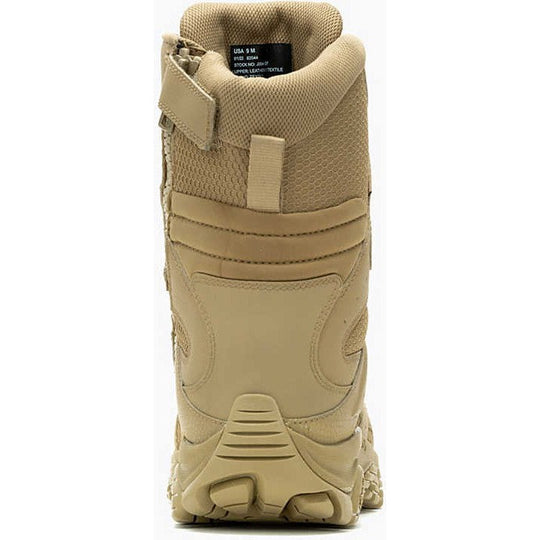 Merrell Work Men's Moab 3.8" Tactical Zip WP Hiking Boot -Coyote- J004107 - Overlook Boots