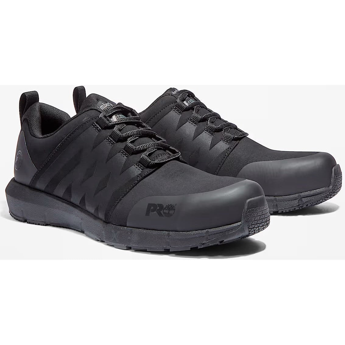 Timberland Pro Men's Radius Composite Toe Sneaker Work Shoe- Black- TB1A28PT001 - Overlook Boots