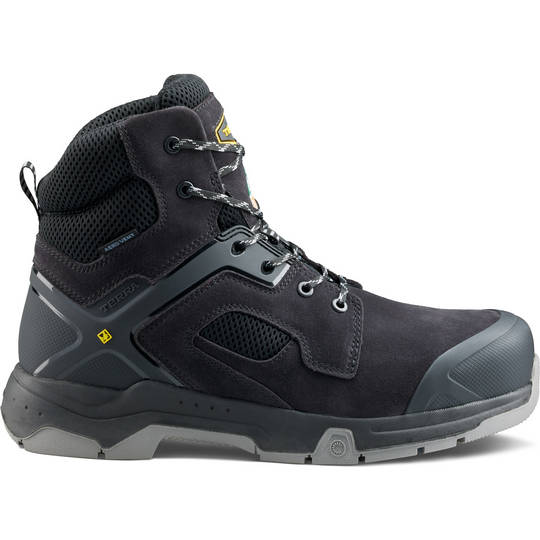 Terra Men's Cobalt 6" Composite Toe Waterproof Safety Work Boot - Black - 1279BK - Overlook Boots