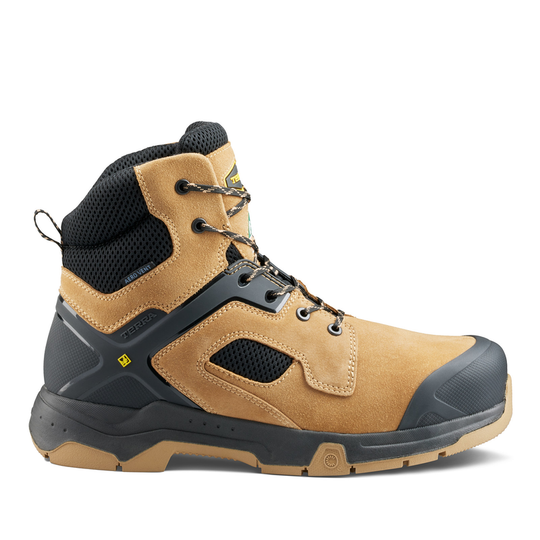 Terra Men's Cobalt 6" Composite Toe Waterproof Safety Work Boot - Tan - 1279TN - Overlook Boots