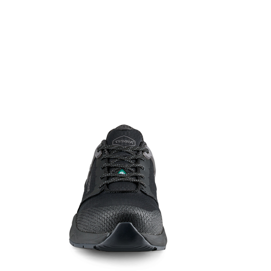 Terra Men's Terra Vector Composite Toe Athletic Safety Work Shoe - Black - 1298BK - Overlook Boots
