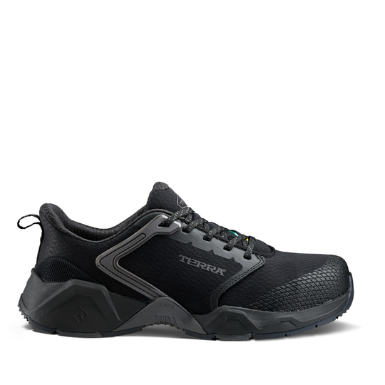 Terra Men's Terra Vector Composite Toe Athletic Safety Work Shoe - Black - 1298BK - Overlook Boots