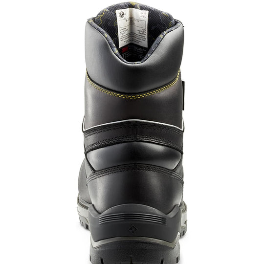 Terra Men's Gantry LXI 8" Nano Composite Toe Waterproof Work Boot -Black- 4TAXBK - Overlook Boots