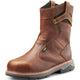 Terra Men's Patton Alloy Toe Waterproof Met Guard Safety Work Boot -Brown- 4TCCBN - Overlook Boots