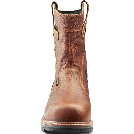Terra Men's Patton Alloy Toe Waterproof Met Guard Safety Work Boot -Brown- 4TCCBN - Overlook Boots
