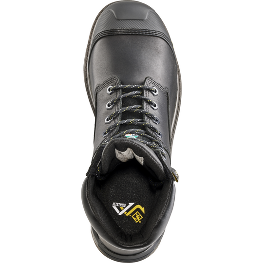 Terra Men's Gantry 8" Composite Toe Waterproof Met Guard Safety Work Boot- Black- 839CBK - Overlook Boots