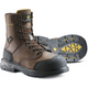 Terra Men's Patton 8" Alloy Toe Waterproof Met Guard Work Boot- Brown- 839KDB 3 / Wide / Brown - Overlook Boots