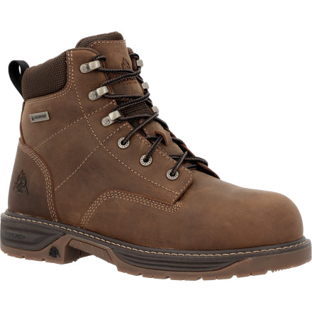 Rocky Men's Ironclad Legend 6" Composite Toe Waterproof Work Boot - Brown - RKK0527 - Overlook Boots