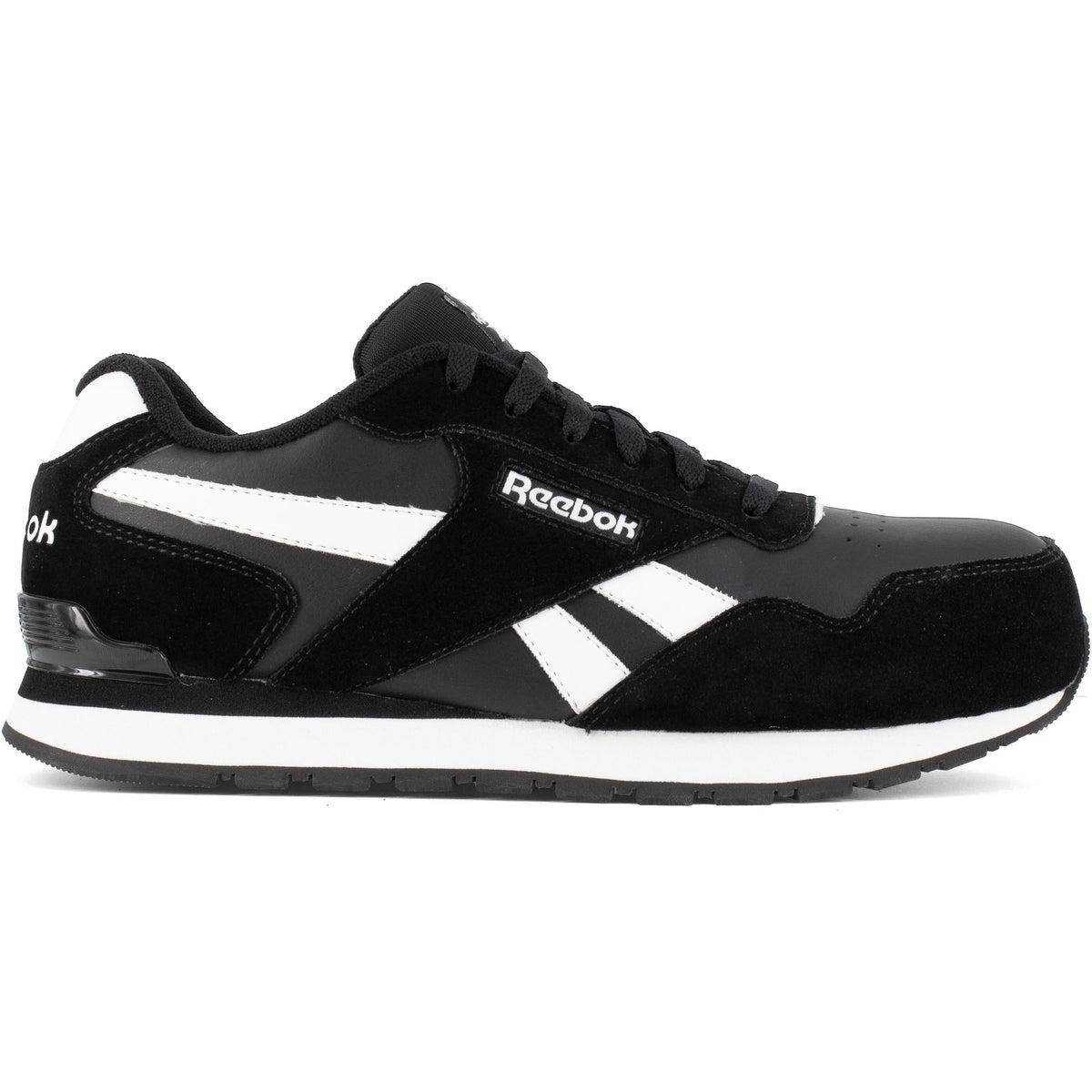 Reebok Men's Harman Comp Toe Classic Sneaker Work Shoe - Black/White - RB1982 - Overlook Boots