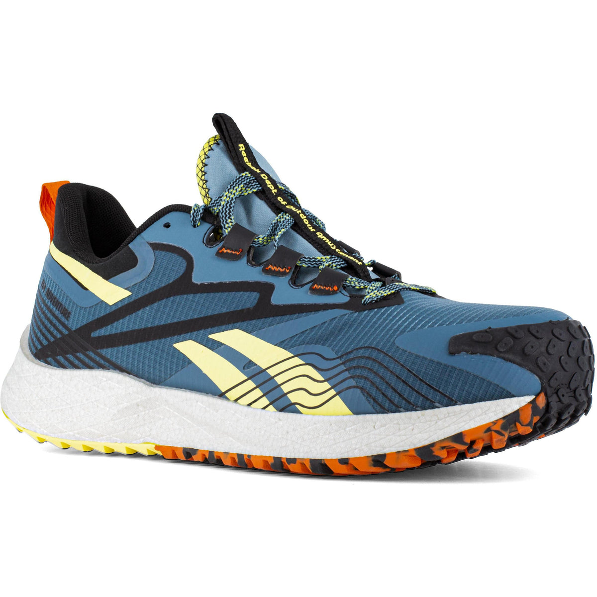 Reebok Men's FE4 Adventure Composite Toe Athletic Work Shoe- Blue- RB3611 7 / Medium / Blue - Overlook Boots