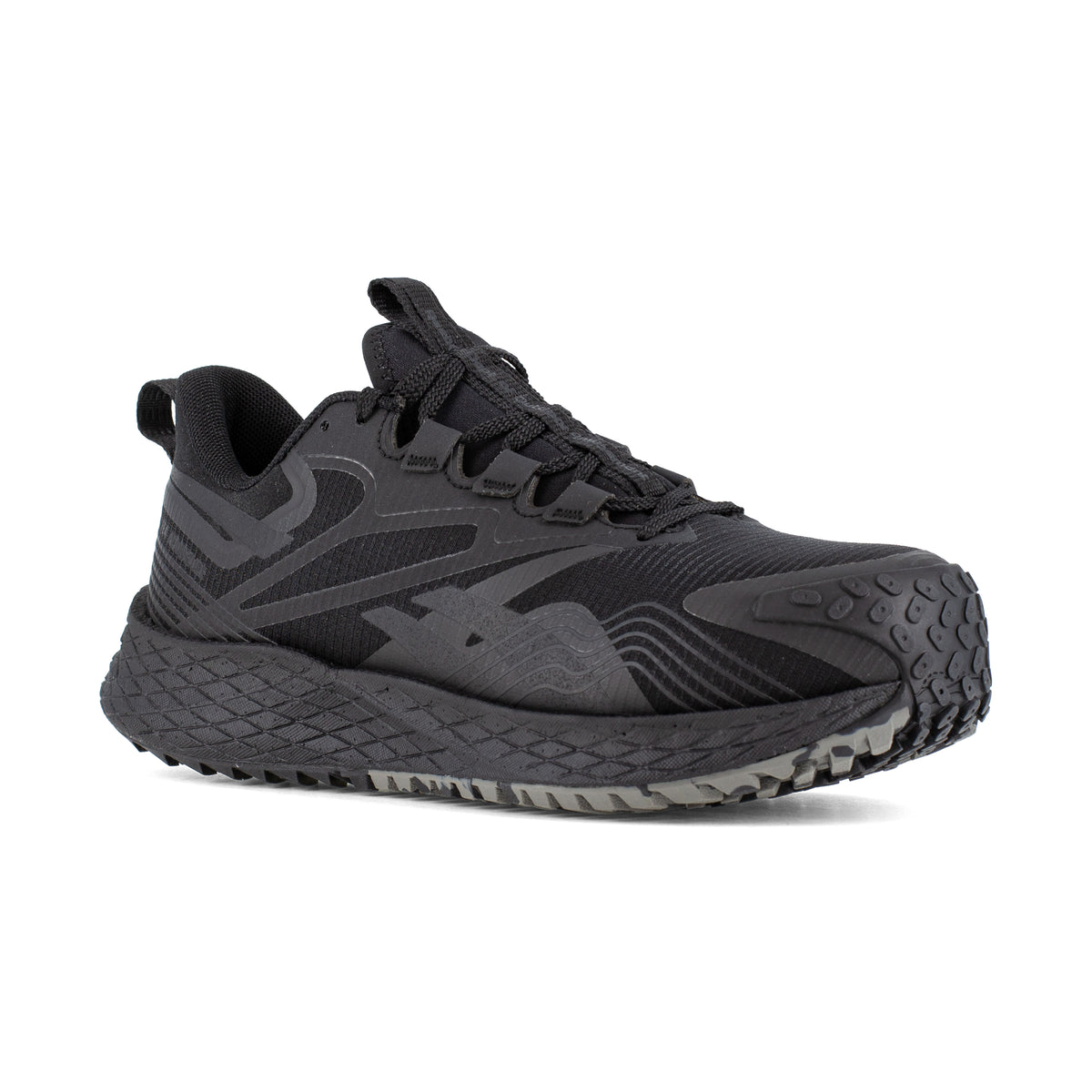 Reebok Women's FE4 Adventure Composite Toe Athletic Work Shoe - Black - RB613 6 / Medium / Black - Overlook Boots