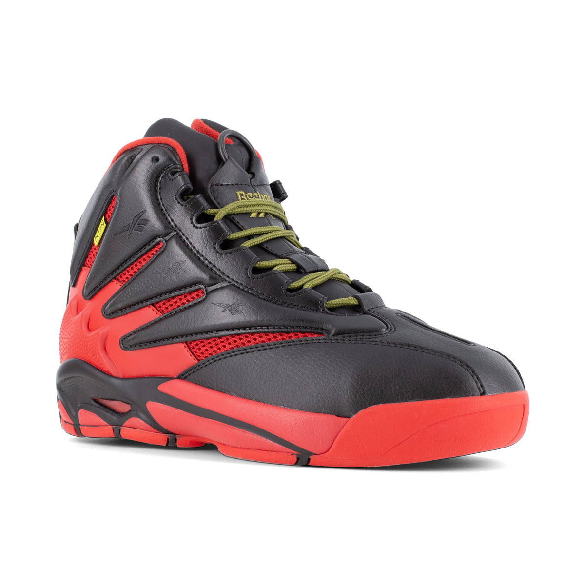 Reebok Men's Blast Composite Toe High Top Sneaker Work Boot - Black - RB9400 6 / Medium / Black - Overlook Boots