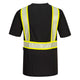 Portwest Iona Plus Enhanced T-Shirt - Black - 12 PACK - S396 - Overlook Boots