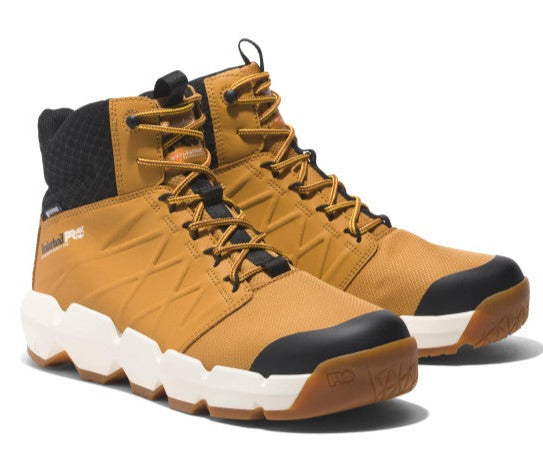 Timberland PRO Men's Morphix 6" Composite Toe Waterproof Work Boot - Wheat - TB1A5QZE231 7 / Medium / Wheat - Overlook Boots