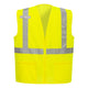 Portwest Economy Hi-Vis Mesh External Pocket Vest - Yellow - 12 Pack - UC495 Small / Yellow - Overlook Boots
