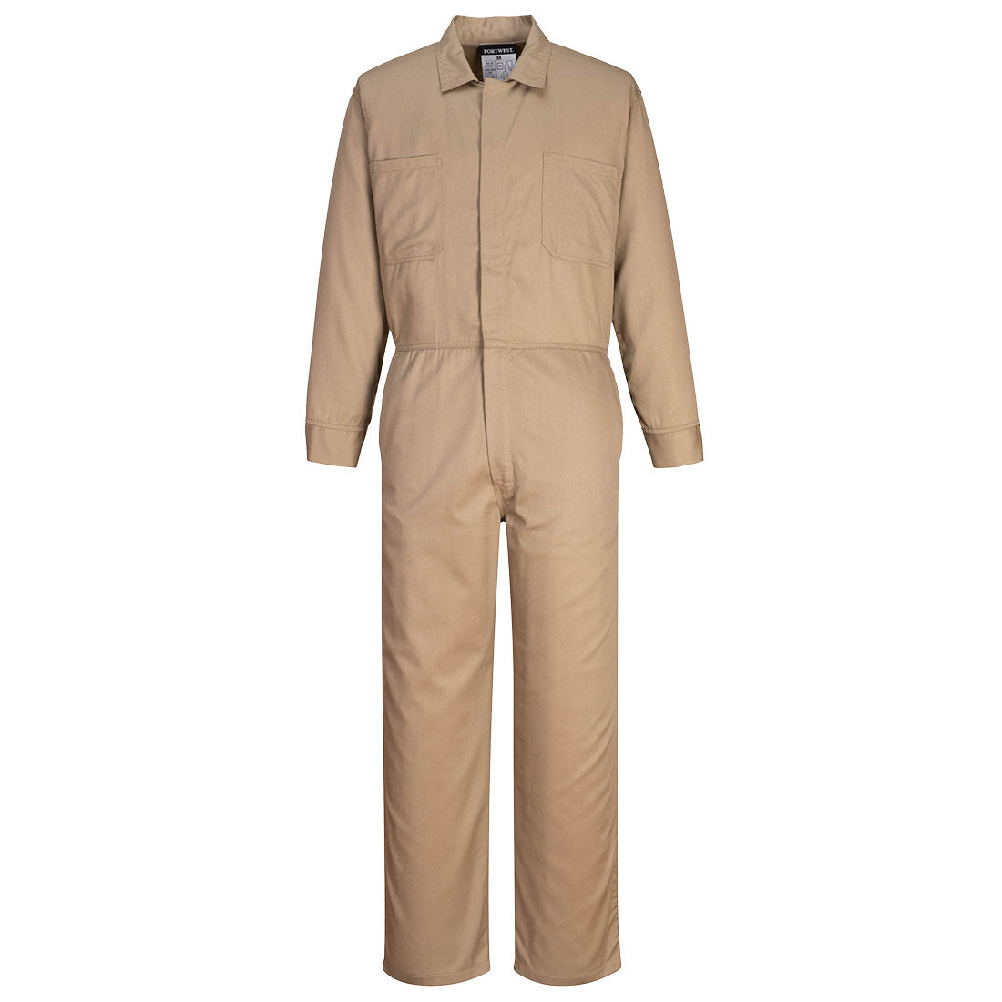 Portwest Bizflame 88/12 Classic FR Coverall - Khaki - UFR87 Small / Brown - Overlook Boots