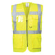 Portwest Berlin Hi-Vis Executive Vest - Yellow - 12 Pack - US476 Small / Yellow - Overlook Boots