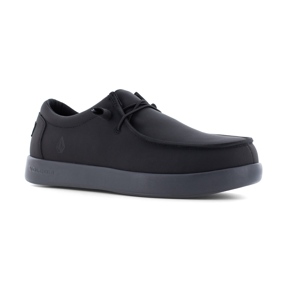 Volcom Men's Chill Composite Toe Slip On Casual Work Shoe - Black - VM30811 7 / Wide / Black - Overlook Boots