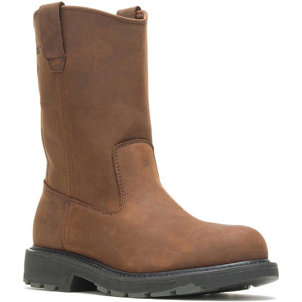 Wolverine Men's DD Soft Toe Wellington Work Boot - Brown - W04727 - Overlook Boots