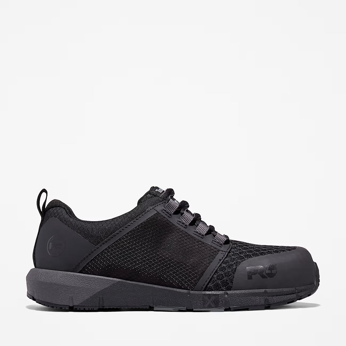 Timberland Pro Women's Radius Comp Toe Sneaker Work Shoe - Black - TB1A283H001 5.5 / Medium / Black - Overlook Boots