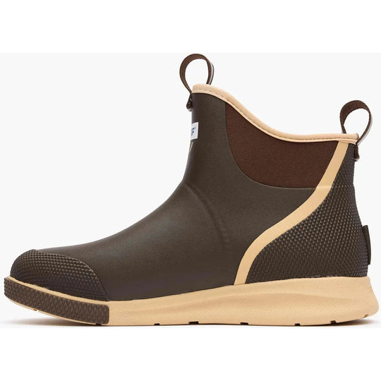 Xtratuf Ankle Deck Sport Bota de Cubierta para Hombre, 6 Pulgadas, Impermeable, Antideslizante - Café - XADSM901 - Imagen 3