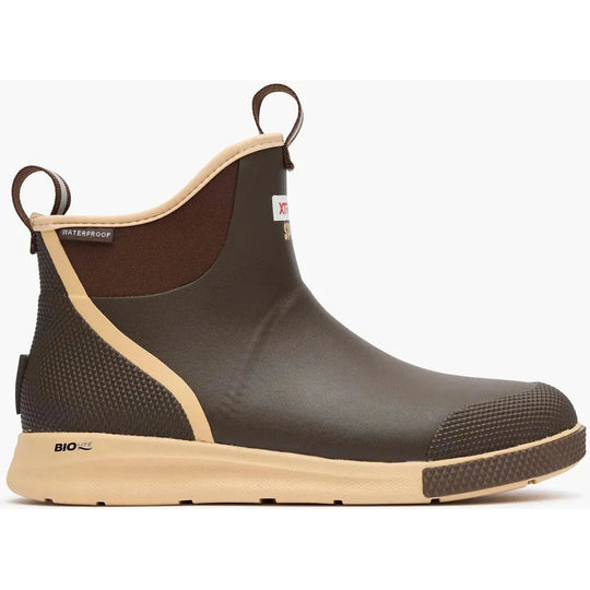 Xtratuf Ankle Deck Sport Bota de Cubierta para Hombre, 6 Pulgadas, Impermeable, Antideslizante - Café - XADSM901 - Imagen 2