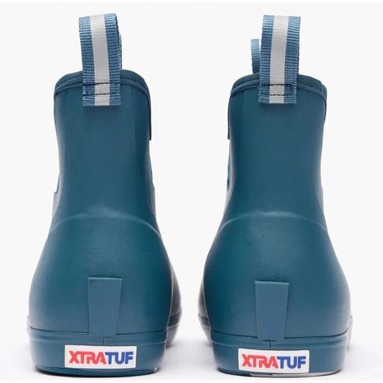 Xtratuf Ankle Deck Bota de Cubierta para Hombre, 6 Pulgadas, Impermeable, Sin Agujetas - Azul - XMAB204 - Imagen 5