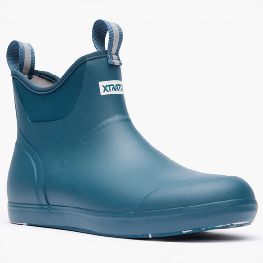 Xtratuf Ankle Deck Bota de Cubierta para Hombre, 6 Pulgadas, Impermeable, Sin Agujetas - Azul - XMAB204 - Imagen 2