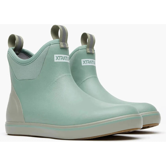 Xtratuf Ankle Deck Bota de Cubierta para Hombre, 6 Pulgadas, Impermeable, Que Absorbe la Humedad - Iceberg - XMAB303