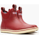 Xtratuf Ankle Deck Bota de Cubierta para Hombre, 6 Pulgadas, Impermeable, Que Absorbe la Humedad - Rojo - XMAB602