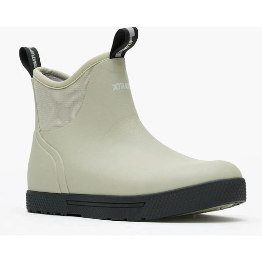Xtratuf Men's Wheelhouse 6" Waterproof Ankle Deck Boot - Stone - XMW103 7 / Medium / Stone - Overlook Boots