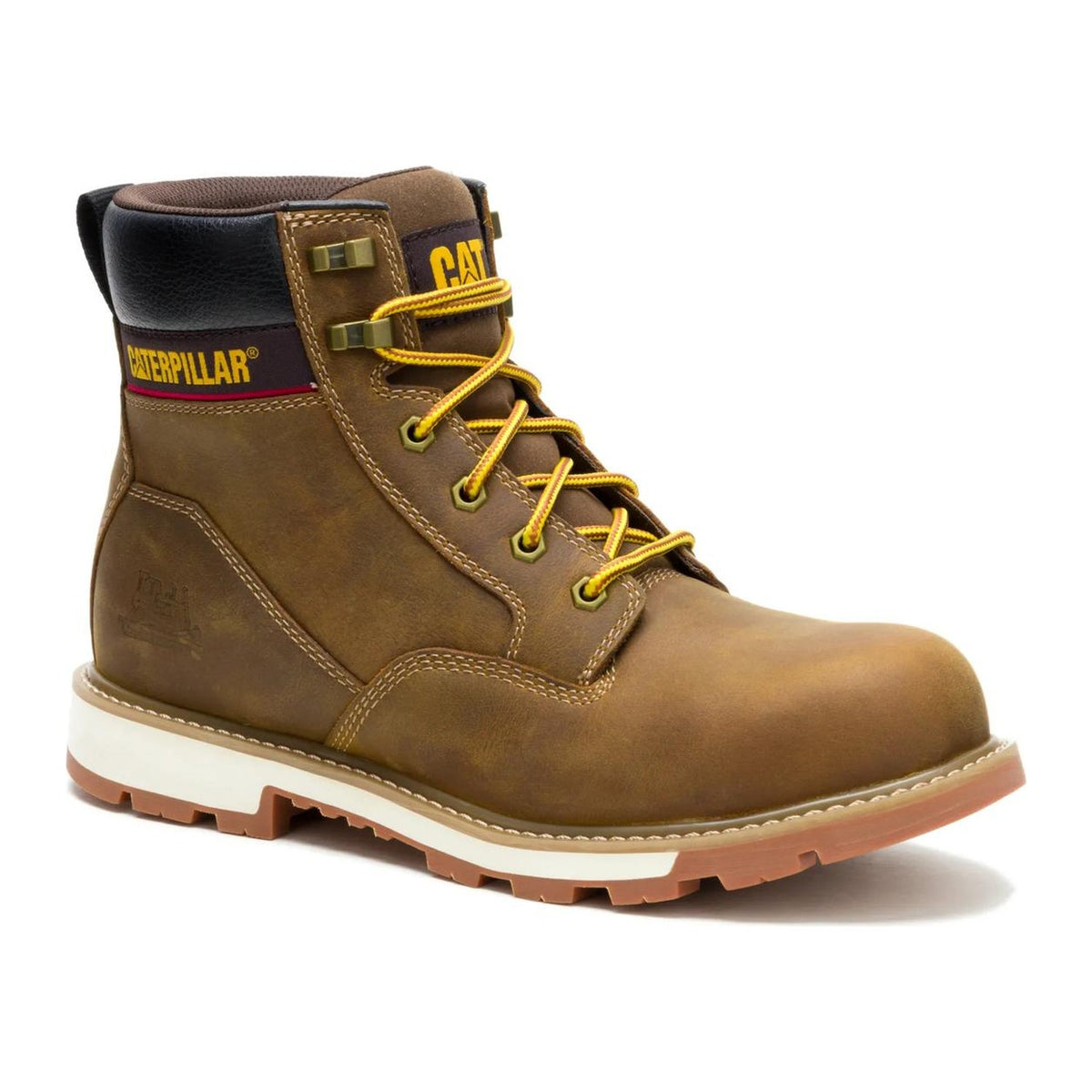 Cat Men's 247 6" Steel Toe Work Boot - Pyramid - P91880 6 / Medium / Pyramid - Overlook Boots