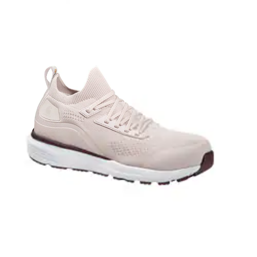 Carhartt Women's Haslett Soft Toe Slip Resistant Knit Work Shoe -Pink Salt- FS2005-W 6 / Medium / Pink - Overlook Boots