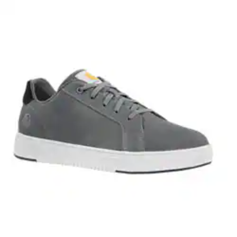 Carhartt Men's Detroit Composite Toe Leather Sneaker Shoe - Grey - FC2423-M 7 / Medium / Grey - Overlook Boots