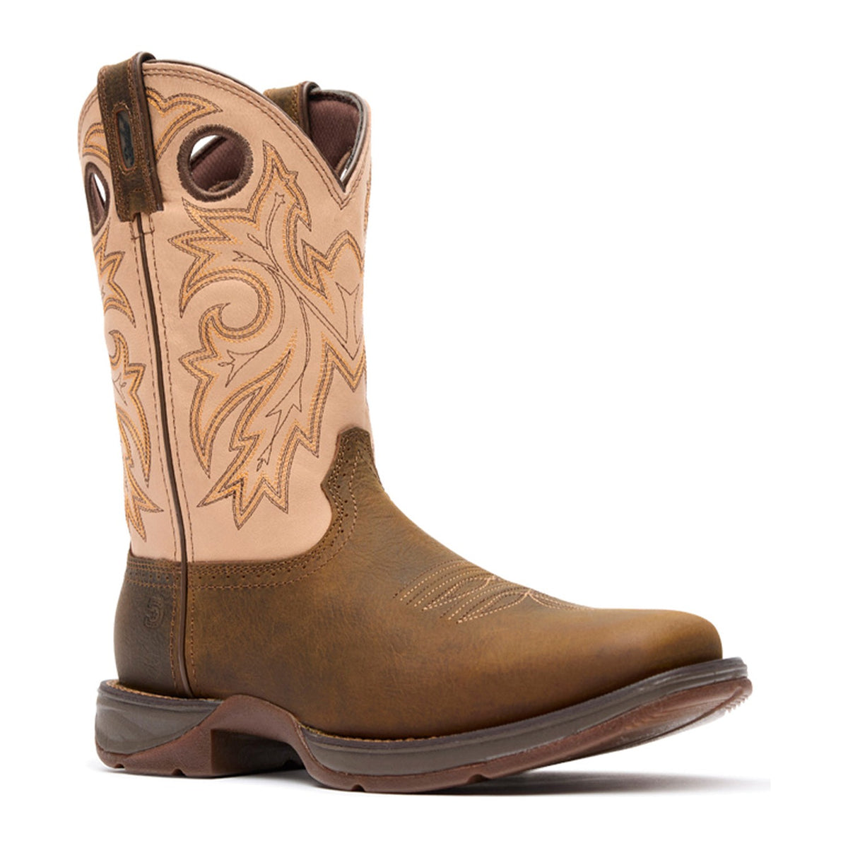 Durango Men's Rebel with InsulKul 11" Square Toe Western Boot - Coffee/Bone - DDB0498 6 / Medium / Coffee/Bone - Overlook Boots