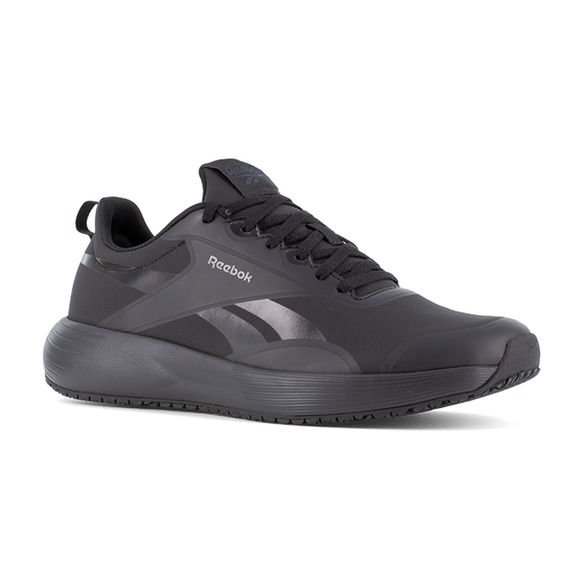 Reebok Women's Lite Plus 4 Composite Toe Athletic Work Shoe - Black- RB510 6 / Medium / Black - Overlook Boots
