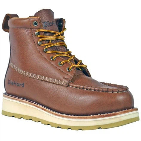 DieHard Men's Malibu 6" Composite Toe Slip Resistance Wedge Boot - Rust DH60440 6 / Medium / Rust - Overlook Boots