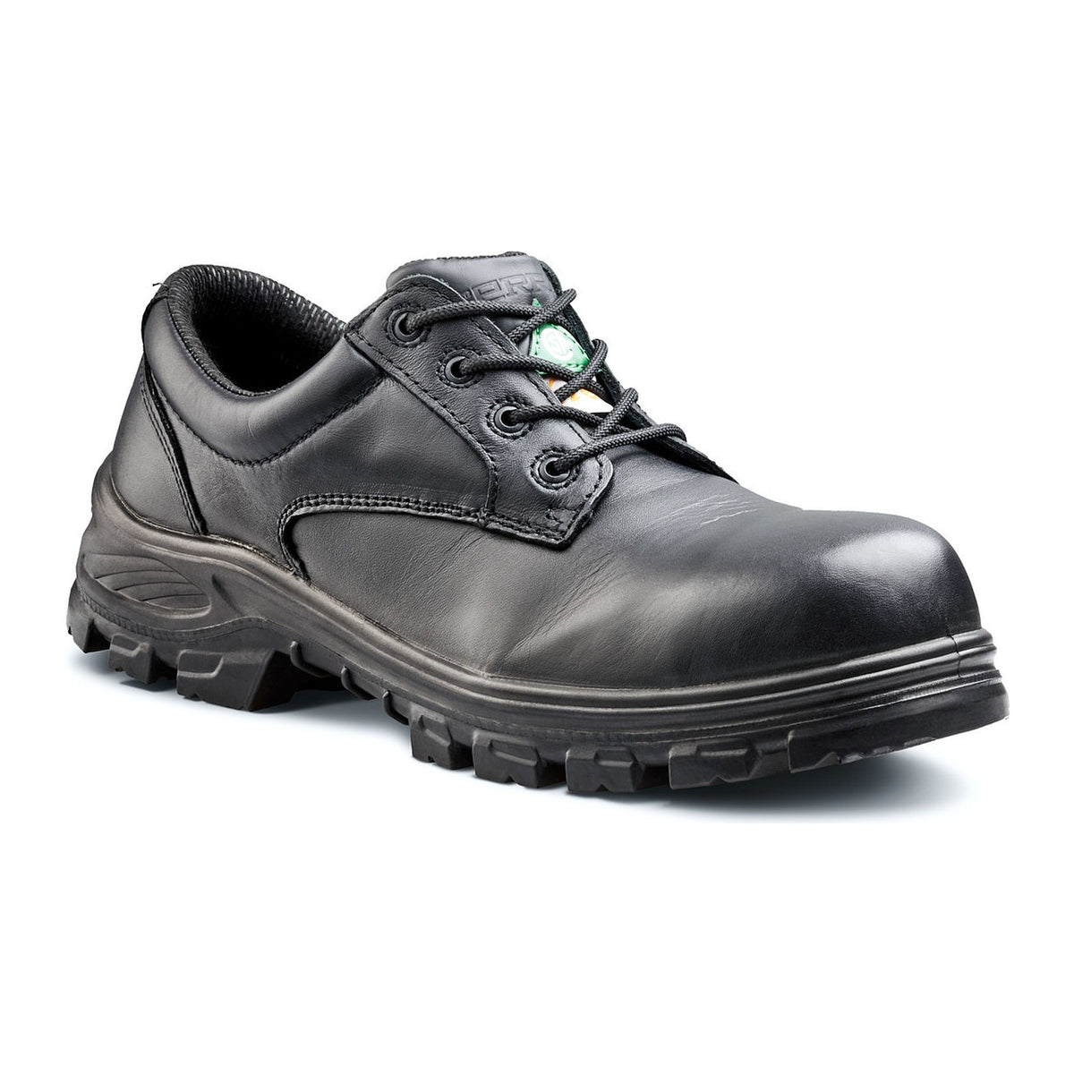 Terra Men's Albany Composite Toe Safety Work Shoe - Black - R835BK 7 / Medium / Black - Overlook Boots