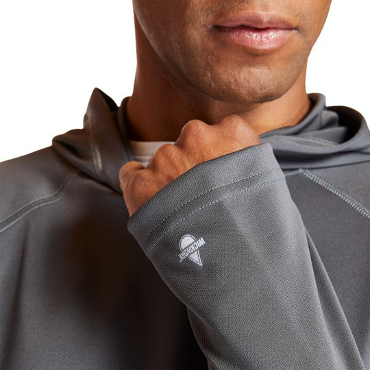 Timberland Pro Men's Wicking Good Work Hoodie - Pewter - TB0A1V74060 - Overlook Boots