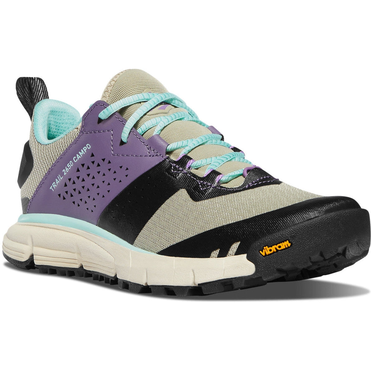 Danner Women's Trail 2650 Campo 3" Hiking Shoe - Birch/Grape - 68946 - Overlook Boots