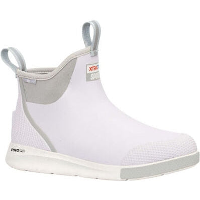 Xtratuf Men's Ankle 6" Waterproof Slip Resistant Deck Boot -White- ADSM101 7 / White - Overlook Boots