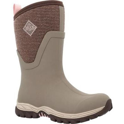 Muck Women's Arctic Sport II Waterproof Mid Outdoor Work Boots - Brown - AS2M901 - Overlook Boots