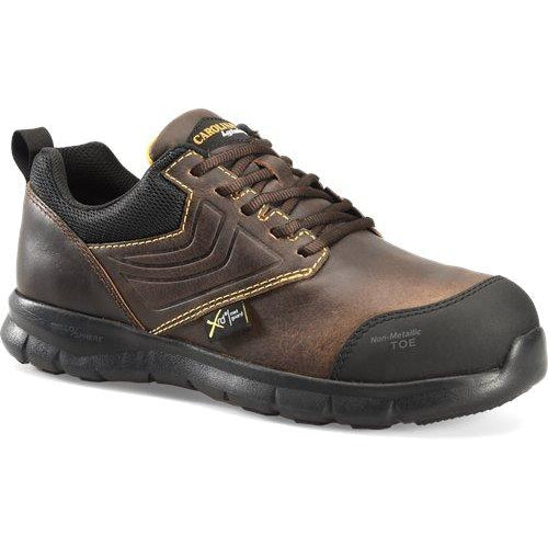 Carolina Men's Lytning 1.9 Aluminum Toe MG Lightweight Work Shoe - Brown - CA1906 8 / Medium / Dark Brown - Overlook Boots